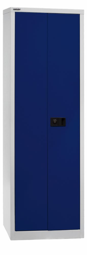 Produktbild Bisley Flügeltürenschrank Universal 4 Fachböden 5 OH B 600 mm Farbe Korpus grau bild 3