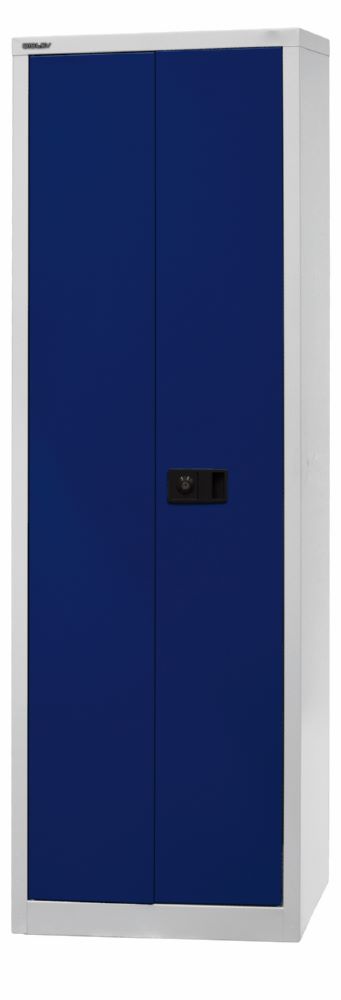 Produktbild Bisley Flügeltürenschrank Universal 4 Fachböden 5 OH B 600 mm Farbe Korpus grau