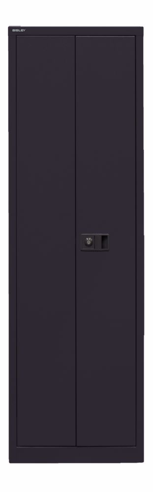 Produktbild Bisley Flügeltürenschrank Universal 4 Fachböden 5 OH B 600 mm schwarz bild 2
