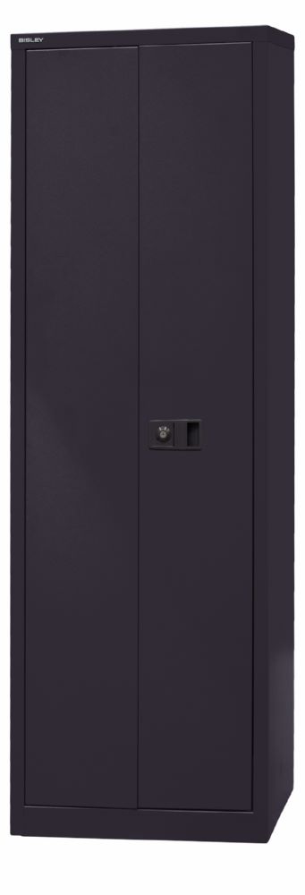 Produktbild Bisley Flügeltürenschrank Universal 4 Fachböden 5 OH B 600 mm schwarz