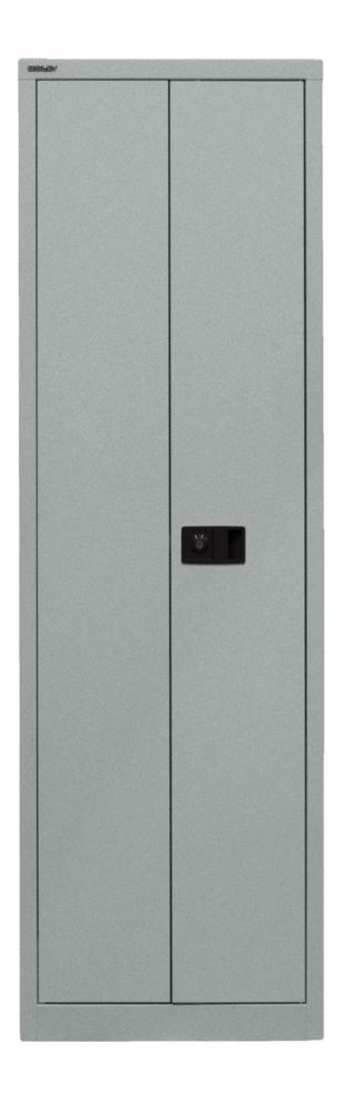Produktbild Bisley Flügeltürenschrank Universal 4 Fachböden 5 OH B 600 mm, Farbe silber bild 2