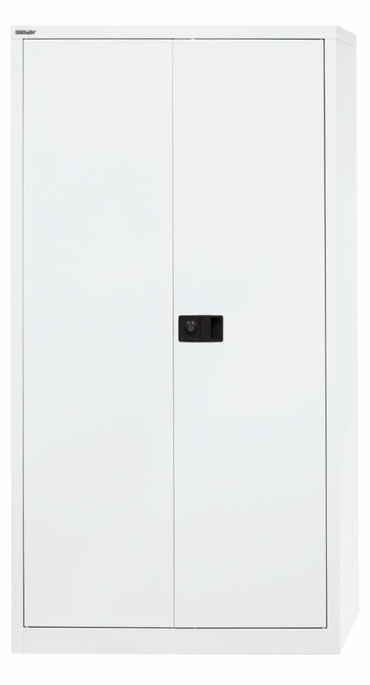 Produktbild Bisley Flügeltürenschrank Universal 3 Fachböden 4 OH Farbe verkehrsweiß bild 3