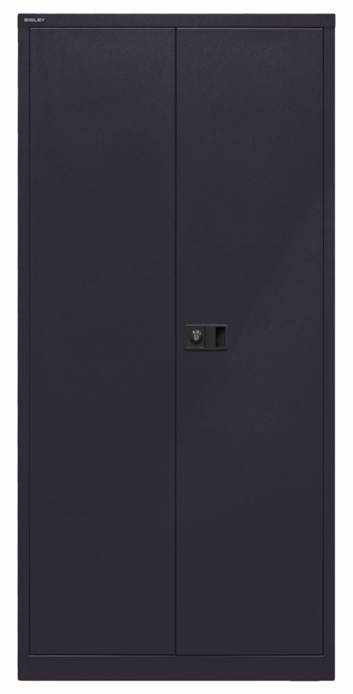 Produktbild Bisley Flügeltürenschrank Universal Garderobeneinsatz in schwarz H 1950 x B 600 mm

 bild 2