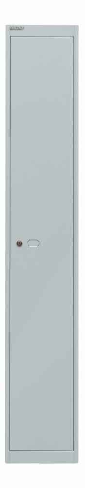 Produktbild Bisley Garderobenschrank Office 1 Abteil 1 Fach T 457 mm Farbe lichtgrau