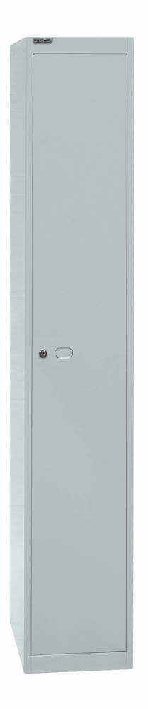 Produktbild Bisley Garderobenschrank Office 1 Abteil 1 Fach T 457 mm Farbe lichtgrau bild 2