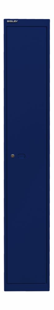 Produktbild Bisley Garderobenschrank Office 1 Abteil 1 Fach in oxfordblau H 1802 x B 305 x T 305 mm bild 2
