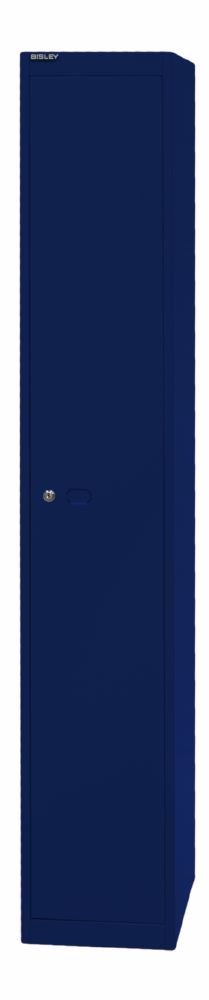 Produktbild Bisley Garderobenschrank Office 1 Abteil 1 Fach T 457 mm Farbe oxfordblau bild 3