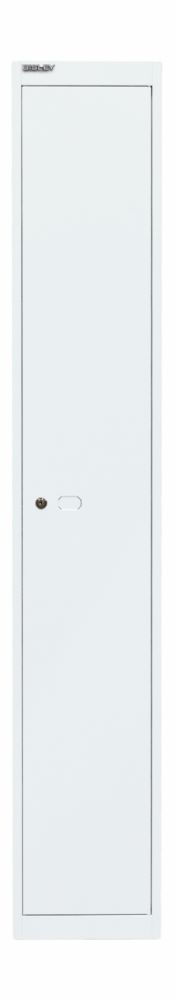 Produktbild Bisley Garderobenschrank Office 1 Abteil 1 Fach T 457 mm Farbe verkehrsweiß