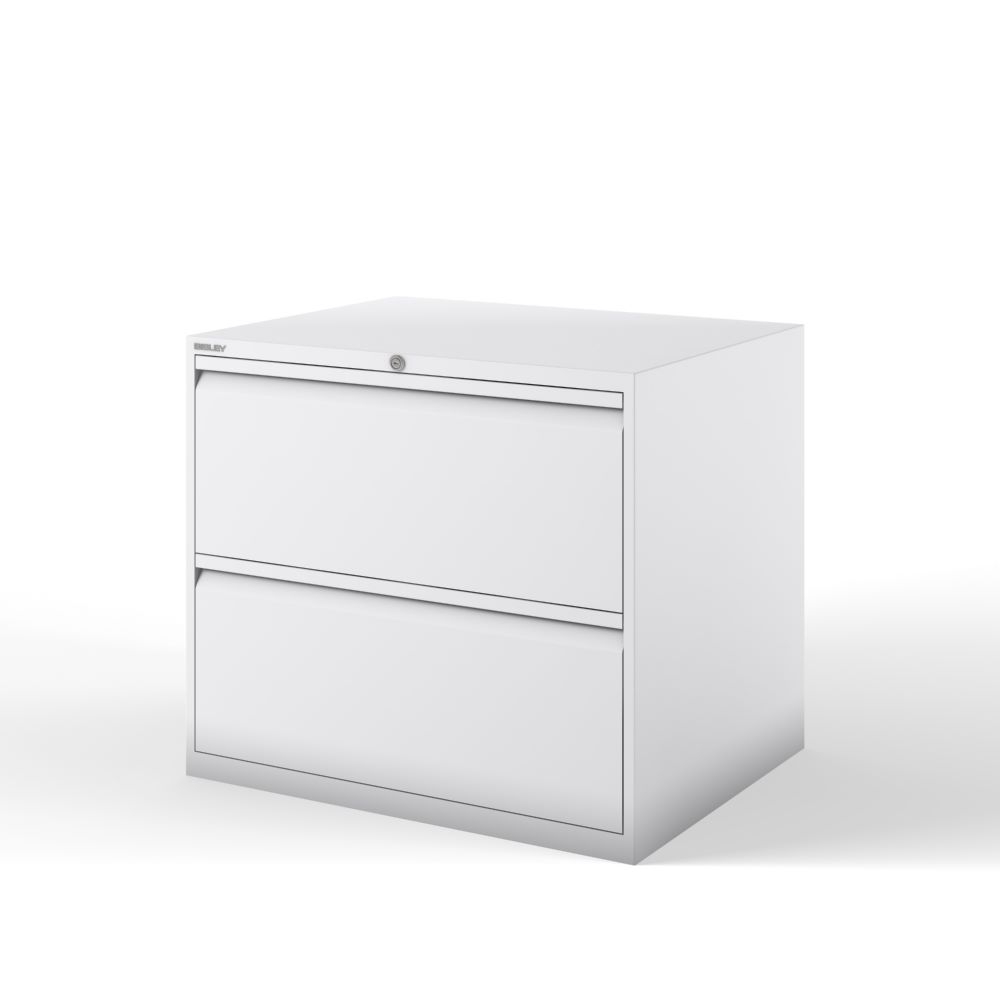 Produktbild Bisley Hängeregistraturschrank DIN A4 2 HR-Schubladen lichtgrau H 711 x B 800 mm bild 3