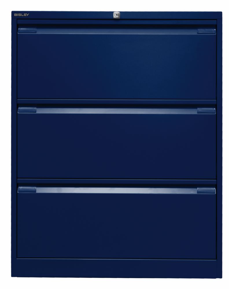 Produktbild Bisley Hängeregistraturschrank DIN A4 3 HR-Schubladen H 1016 x B 800 mm