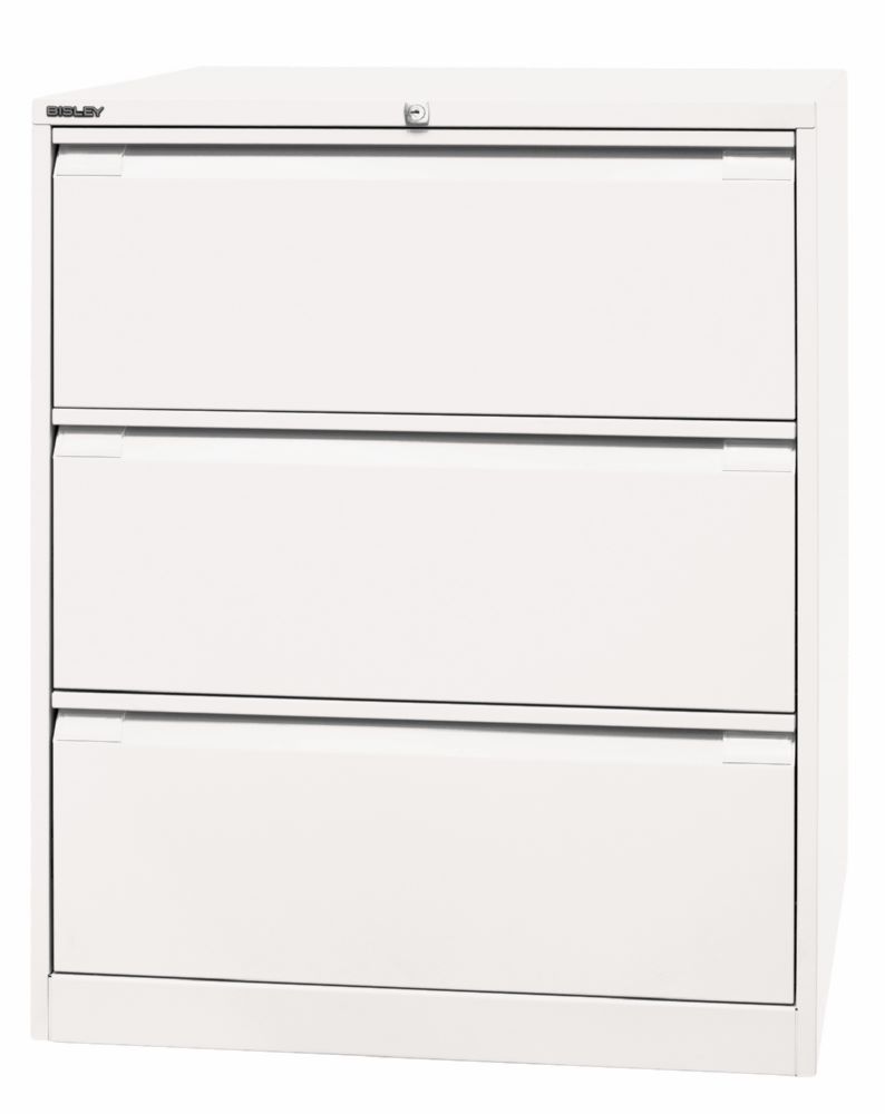 Produktbild Bisley Hängeregistraturschrank doppelbahnig DIN A4 3 HR-Schubladen H 1016 x B 800 mm bild 3