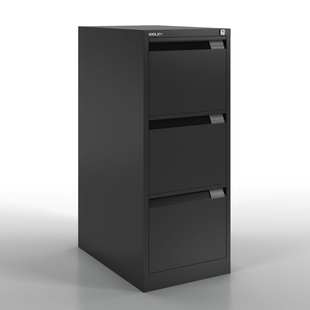 Produktbild Bisley Hängeregistraturschrank DIN A4 3 HR-Schubladen H 1016 x B 413 x T 622 mm bild 2