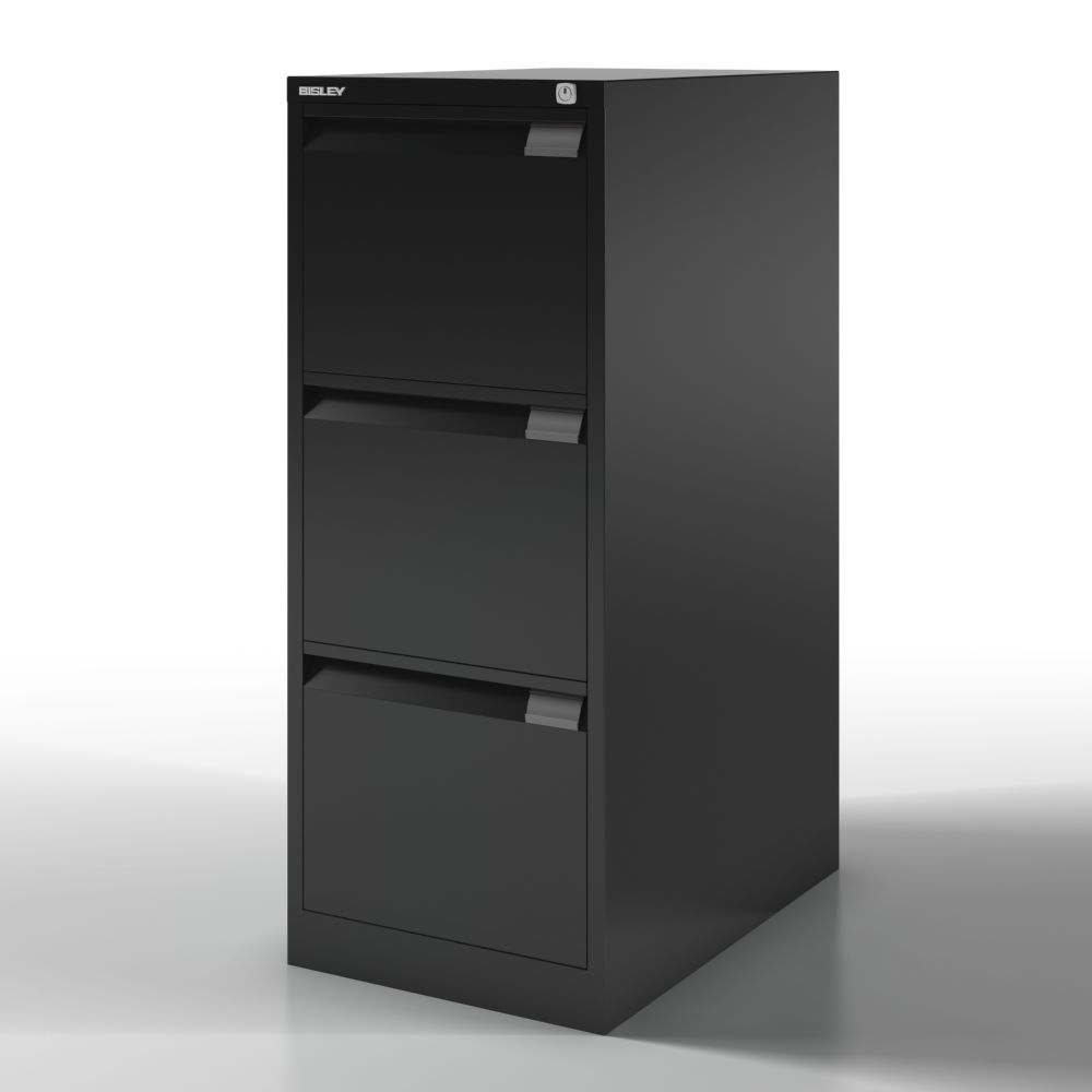 Produktbild Bisley Hängeregistraturschrank DIN A4 3 HR-Schubladen H 1016 x B 413 x T 622 mm bild 3