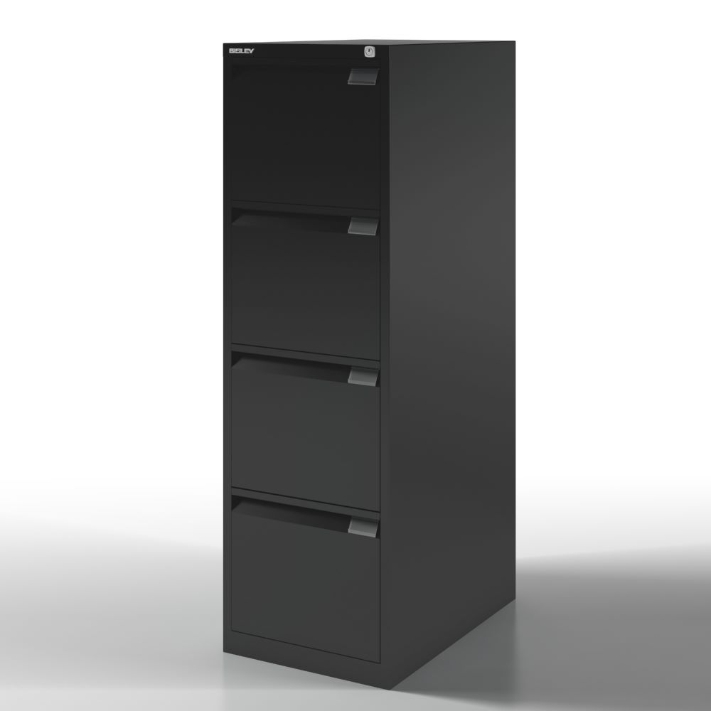 Produktbild Bisley Hängeregistraturschrank DIN A4 4 HR-Schubladen H 1321 x B 413 x T 622 mm bild 3