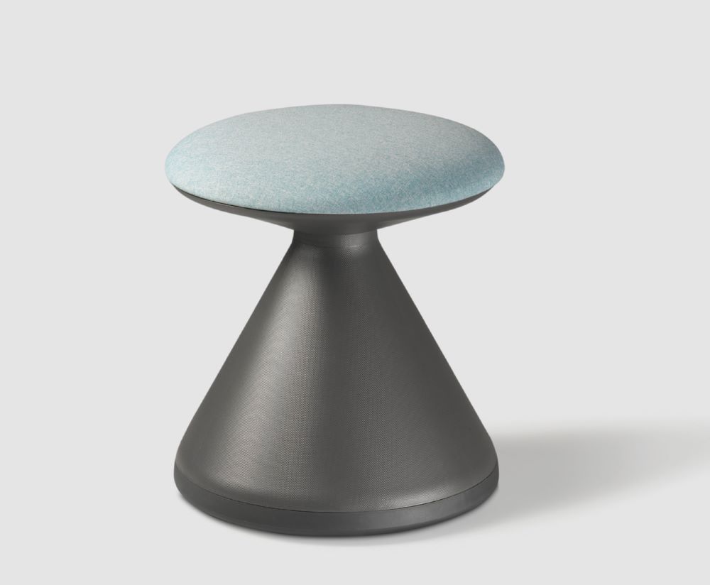 Produktbild Bisley Hocker Fungus mit drehbarem Sitz 460 x 430 mm