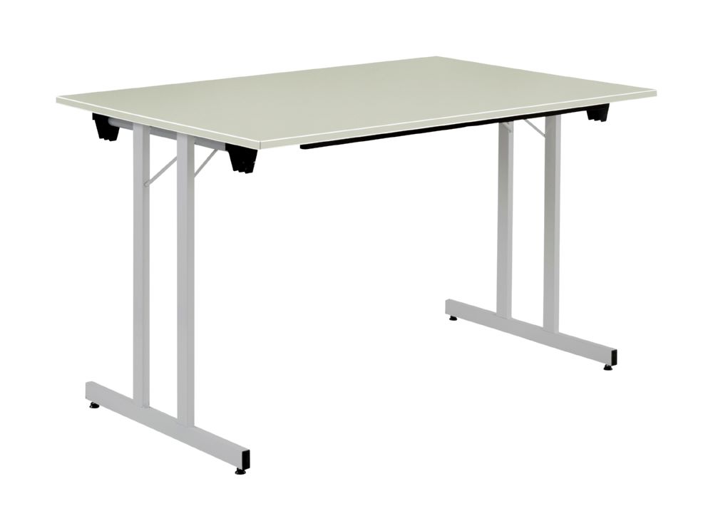 Produktbild Bisley Klapptisch rechteckig mit Einrastfunktion Gestell aus Stahl H 740 x B 1400 mm