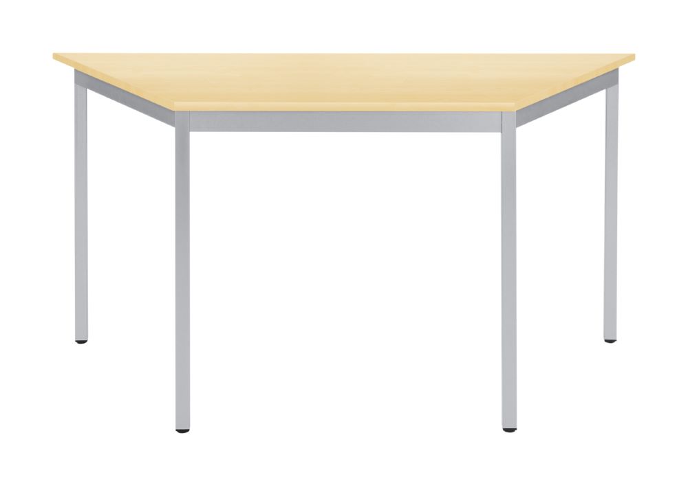 Produktbild Bisley Mehrzwecktisch Trapez Gestell aus Stahl 30 x 30 mm H 740 x B 1200 x T 600 mm
