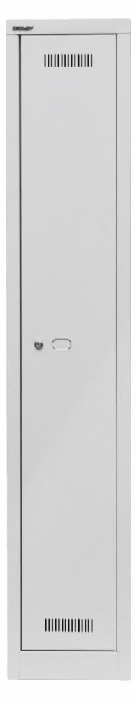 Produktbild Bisley MonoBloc Garderobenschrank 1 Abteil 1 Fach Farbe lichtgrau