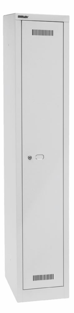Produktbild Bisley MonoBloc Garderobenschrank 1 Abteil 1 Fach Farbe lichtgrau bild 2