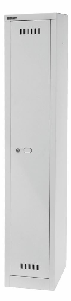 Produktbild Bisley MonoBloc Garderobenschrank 1 Abteil 1 Fach Farbe lichtgrau bild 3