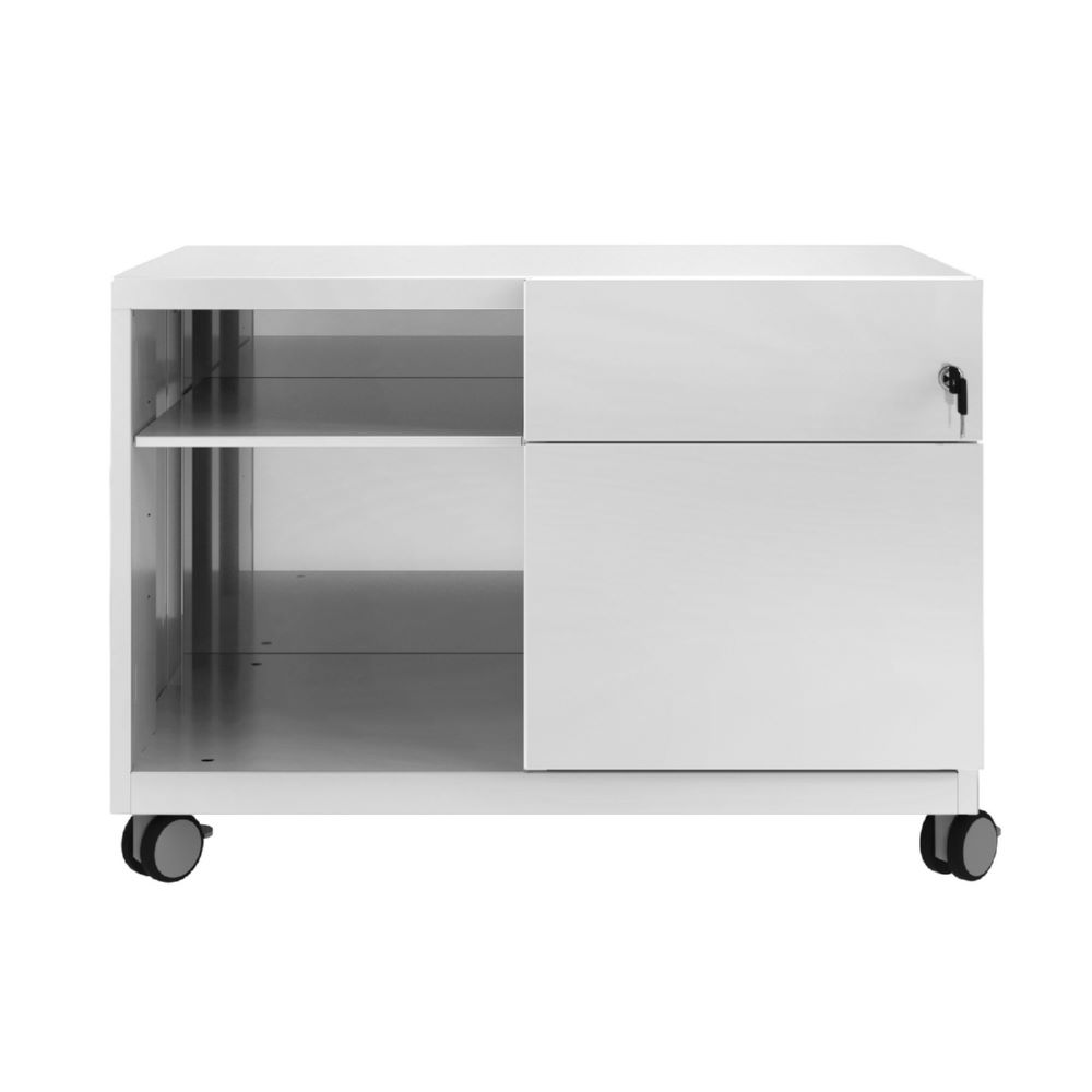 Produktbild Bisley Note Caddy Rollschrank mit Schubladen B 800 mm lichtgrau