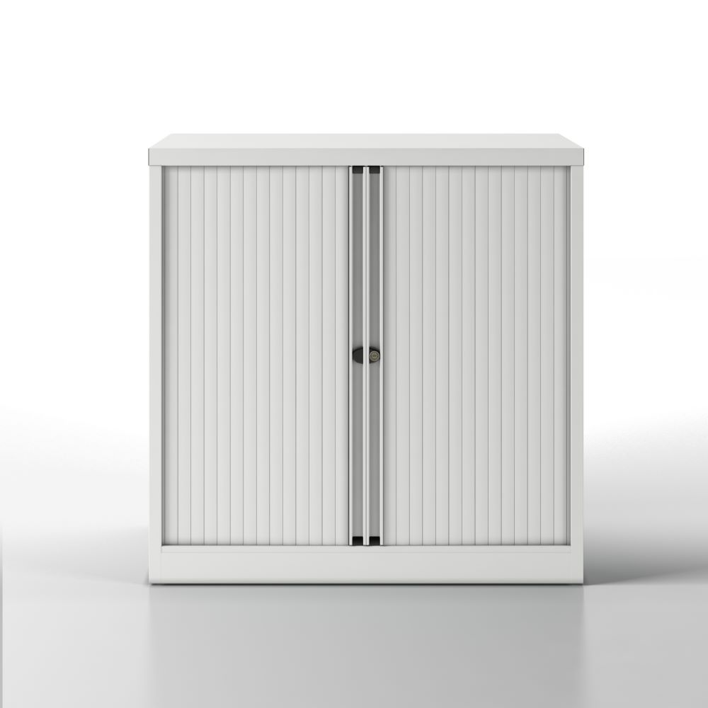 Produktbild Bisley Rollladenschrank Essentials mit 1 Fachboden H 1000-1015 x B1000 x T 470 mm