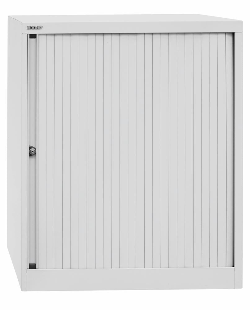 Produktbild Bisley Rollladenschrank EuroTambour 2 Fachböden B 800 mm lichtgrau bild 2