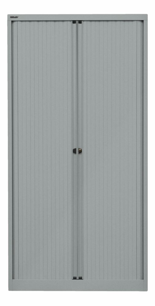 Produktbild Bisley Rollladenschrank EuroTambour 4 Fachböden B 1000 mm silber