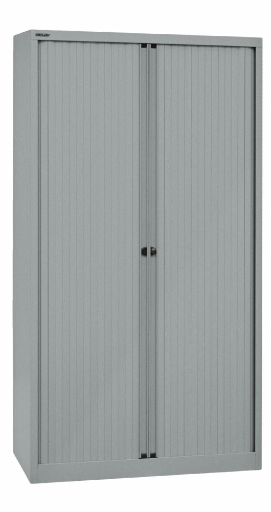 Produktbild Bisley Rollladenschrank EuroTambour 4 Fachböden B 1000 mm silber bild 2