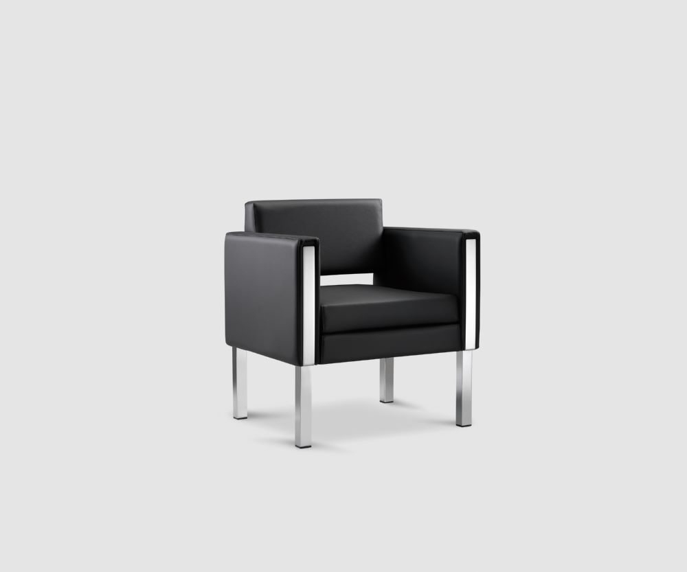 Produktbild Bisley Sessel Only Bezug aus Kunstleder 730 x 700 mm