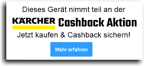 Produktbild Kärcher Hochdruckreiniger Cashback Aktion Claim 2026
