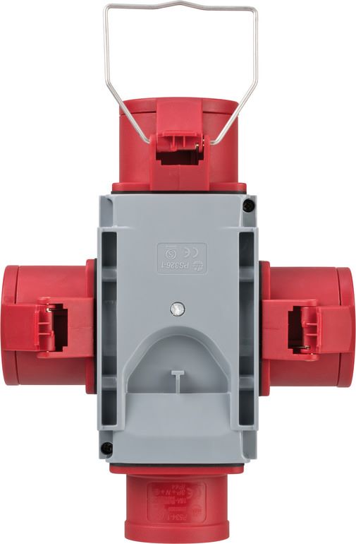 Produktbild Brennenstuhl CEE Adapter Stromverteiler IP44 für Baustellen bild 4