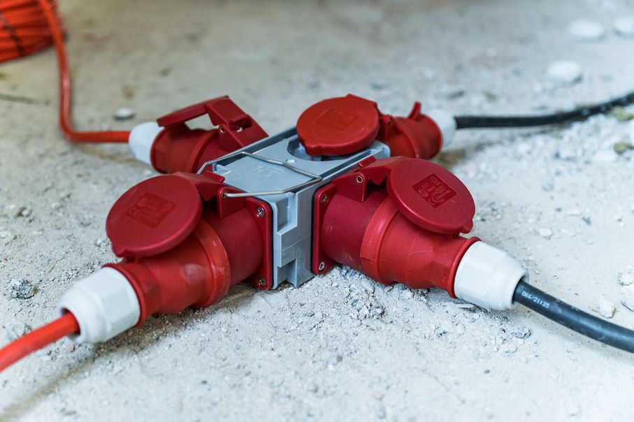 Produktbild Brennenstuhl CEE Adapter Stromverteiler IP44 für Baustellen bild 6