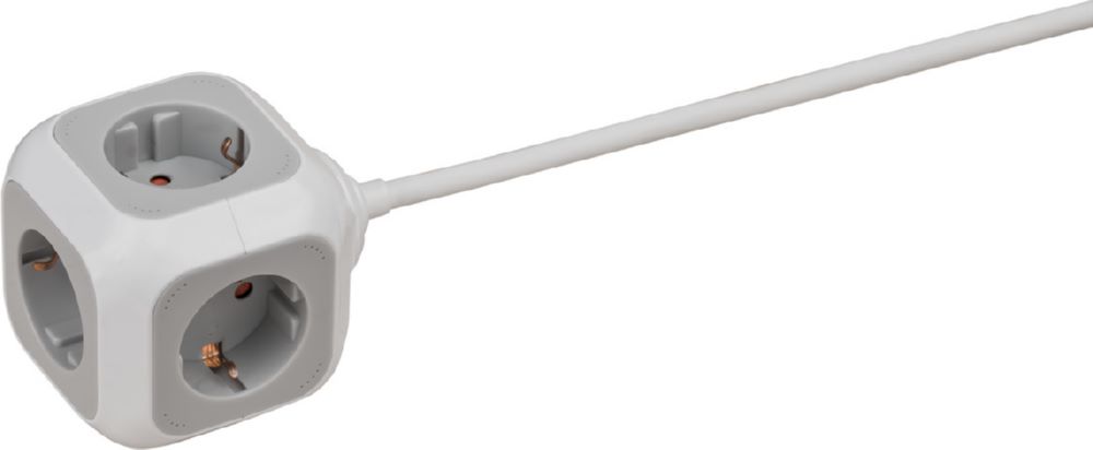 Produktbild Brennenstuhl ALEA Power Steckdosenwürfel 4 fach mit 1,4m Kabel und Kinderschutz bild 5