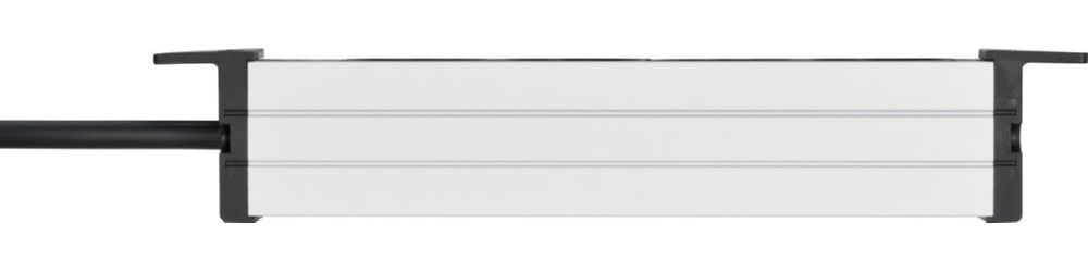 Produktbild Brennenstuhl Alu Line 10 Zoll Steckdosenleiste 4 fach für Schaltschränke Steckerleiste bild 4