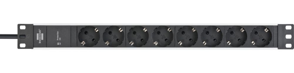 Produktbild Brennenstuhl Alu Line Steckdosenleiste 8 fach mit Überspannungsschutz bild 4