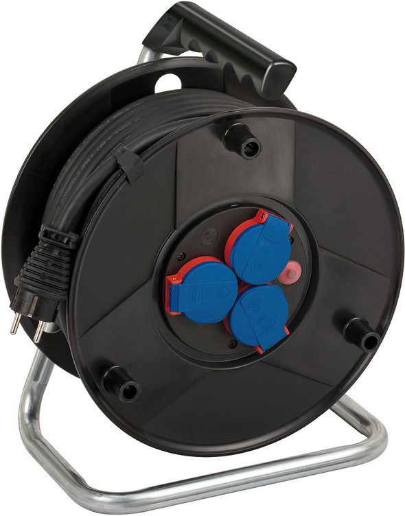 Produktbild Brennenstuhl BAT Kabeltrommel für Gewerbe Baustellen IP44 40 Meter