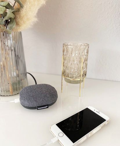 Produktbild Brennenstuhl estilo Ladestation mit Textiloberfläche schwarz anthrazit bild 13