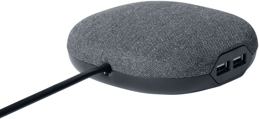 Produktbild Brennenstuhl estilo Ladestation mit Textiloberfläche schwarz anthrazit bild 8