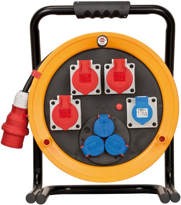 Produktbild Brennenstuhl Brobusta CEE 4 IP44 Kabeltrommel für Gewerbe Baustellen 40 Meter bild 7