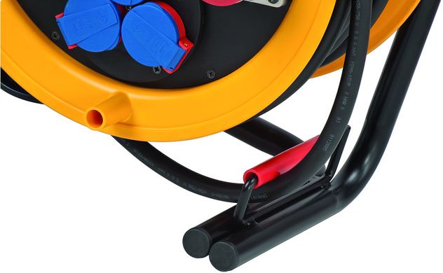 Produktbild Brennenstuhl Brobusta CEE 2 FI IP44 Gewerbe Baustellen Kabeltrommel mit Wagen 30 Meter bild 8