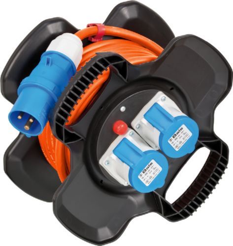 Produktbild Brennenstuhl CEE 230V Camping Kabeltrommel X-Gum 10 m H07RN-F 3G2,5 in orange
