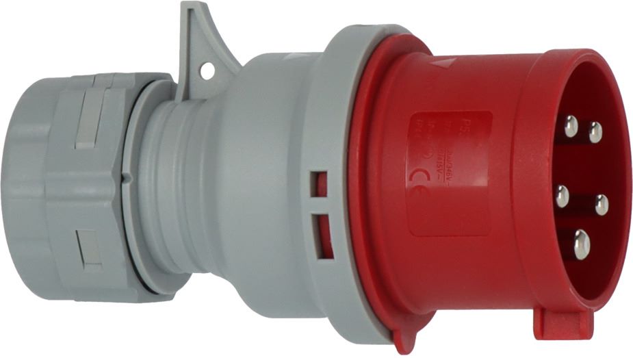 Produktbild Brennenstuhl CEE-Stecker 400V 32A Verwendung im Außenbereich IP44 5-polig