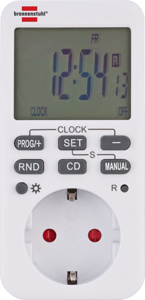 Produktbild Brennenstuhl Comfort Line Digitale Wochenzeitschaltuhr digitale Timer Steckdose bild 4