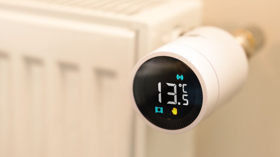 Produktbild Brennenstuhl Connect Zigbee Heizkörperthermostat HT CZ 01 smarter Zigbee zum Strom sparen