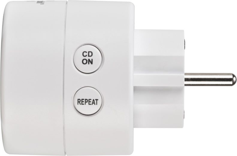 Produktbild Brennenstuhl Digitale Schaltsteckdose mit integrierter LED Anzeige bild 5