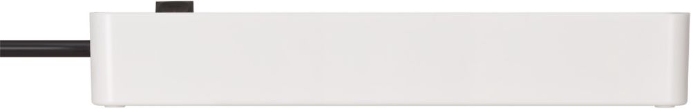 Produktbild Brennenstuhl Ecolor Steckdosenleiste 4 fach mit 2 USB Ladebuchsen weiß schwarz bild 2