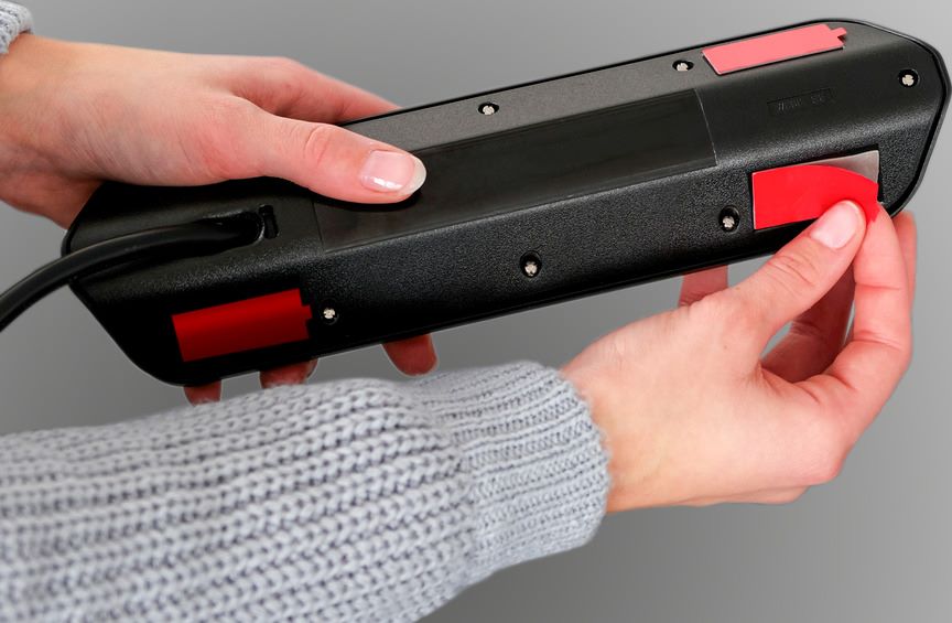 Produktbild Brennenstuhl Ecksteckdosenleiste 6-fach Tischsteckdose mit Edelstahloberfläche silber/schwarz bild 15