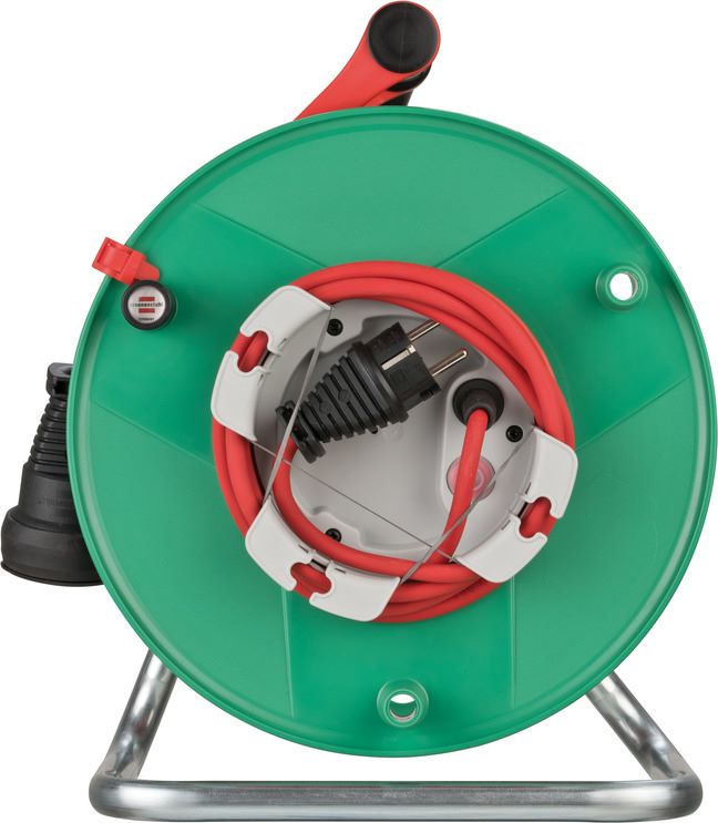 Produktbild Brennenstuhl Garant G Bretec IP44 Gartenkabeltrommel 40 Meter für Rasenmäher rot bild 6