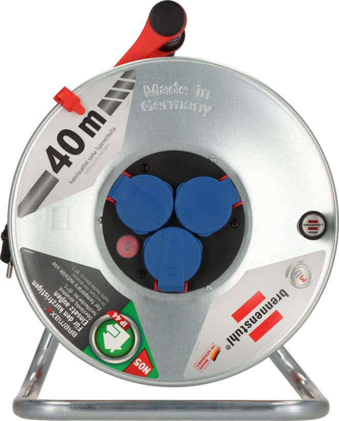 Produktbild Brennenstuhl Garant S IP44 Kabeltrommel 40m Kabel Outdoor mit Trommelkörper aus Stahlblech bild 5